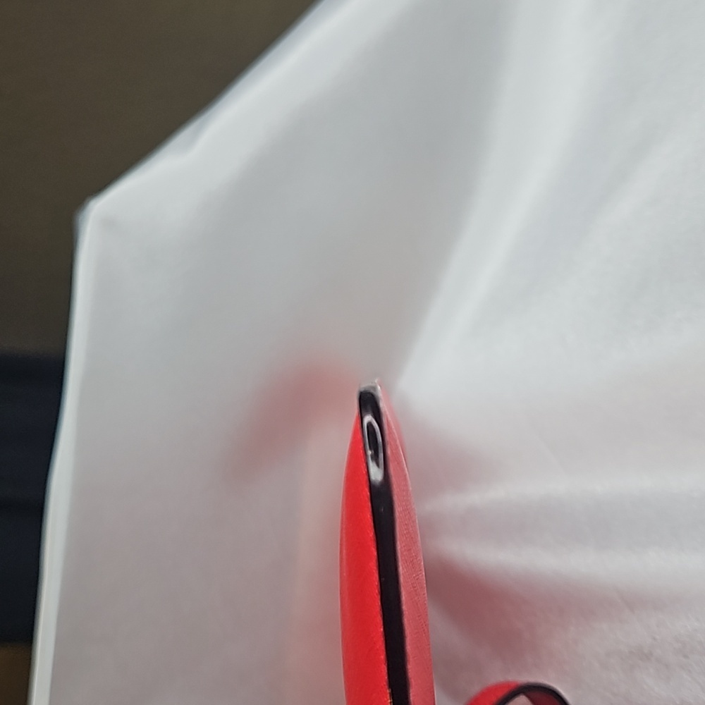 kate spade Red Wristlet Gold Zipper - Picture 7 of 8